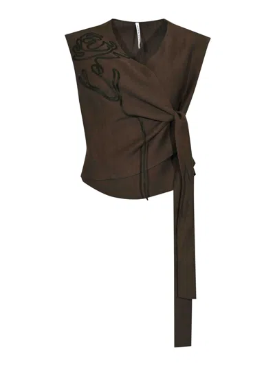Liviana Conti Timothy Vest In Brown