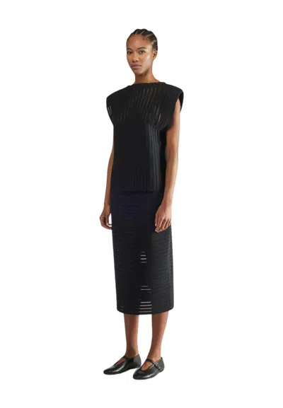 Liviana Conti Top Woman  With Straps In Black
