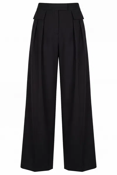 Liviana Conti - Trousers - 480840 - Black