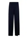 Liviana Conti Flared Cropped Trousers In Blue