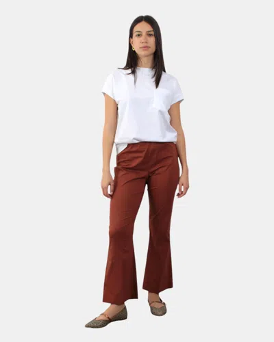 Liviana Conti Trousers  Mod. Claudette - T89-0 Coccio In Brown