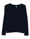 Liviana Conti Vania V-neck Cashmere Sweater In Blue