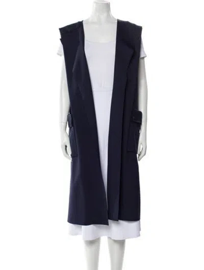 Pre-owned Liviana Conti Vest In Blue