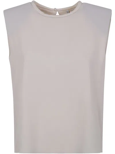 Liviana Conti Viscose Top In Neutral