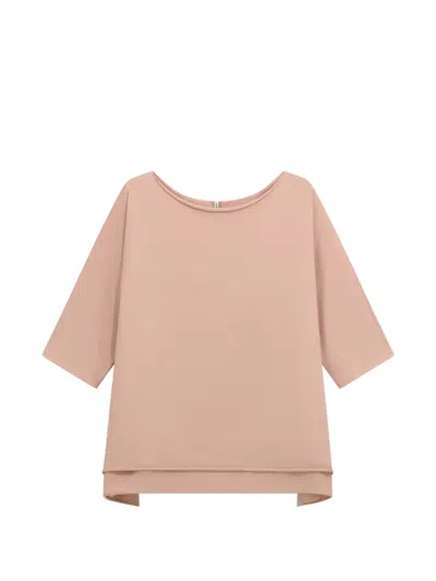 Liviana Conti Wilma Knit Sweater In Pink