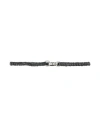 Liviana Conti Woman Belt Black Size L Textile Fibers