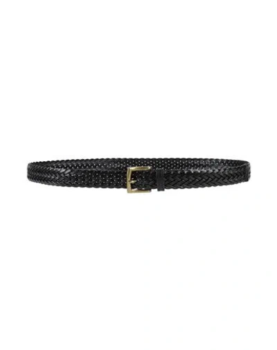 Liviana Conti Woman Belt Black Size Onesize Soft Leather In Black