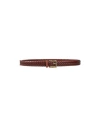 Liviana Conti Woman Belt Brown Size Onesize Soft Leather In Brown