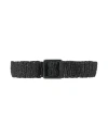 Liviana Conti Woman Belt Chocolate Brown Size Onesize Textile Fibers In Brown