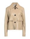 Liviana Conti Woman Blazer Beige Size 10 Polyester, Polyurethane In Beige