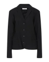 Liviana Conti Woman Suit Jacket Black Size 8 Viscose, Polyamide, Elastane In Black