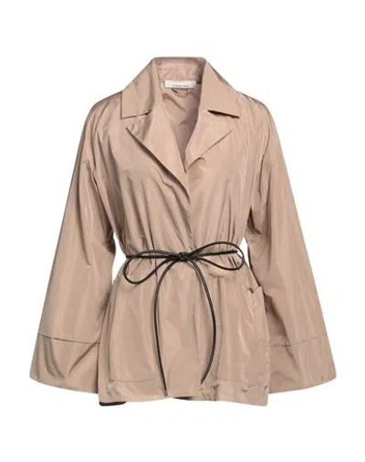 Liviana Conti Woman Blazer Light Brown Size 10 Polyester, Polyurethane In Beige