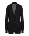 Liviana Conti Woman Cardigan Midnight Blue Size Xs Virgin Wool In Black