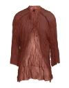 Liviana Conti Woman Cardigan Brown Size 6 Viscose, Metallic Fiber