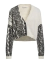 Liviana Conti Woman Cardigan Ivory Size L Wool, Polyamide In White