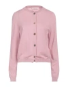 Liviana Conti Woman Cardigan Pink Size L Cotton