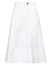 Liviana Conti Woman Pants White Size 6 Cotton, Polyamide, Elastane
