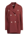 Liviana Conti Woman Jacket Brown Size M Polyamide, Elastane In Brown