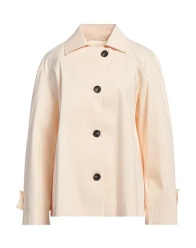 Liviana Conti Woman Jacket Ivory Size 6 Cotton, Polyamide, Elastane In White