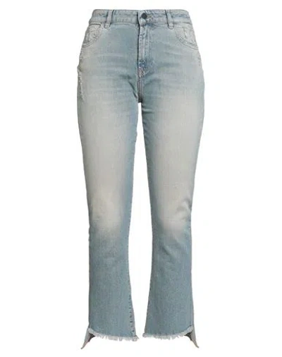Liviana Conti Woman Jeans Blue Size 30 Cotton, Chlorofiber, Lyocell