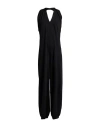 Liviana Conti Woman Jumpsuit Black Size 8 Viscose, Polyamide