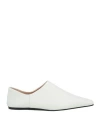 Liviana Conti Woman Loafers Off White Size 10 Leather
