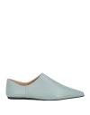 Liviana Conti Woman Loafers Sky Blue Size 10 Leather
