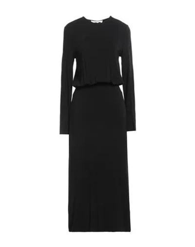 Liviana Conti Woman Maxi Dress Black Size 10 Viscose, Elastane