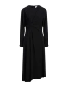 Liviana Conti Woman Midi Dress Black Size 10 Viscose, Acetate