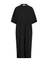 Liviana Conti Woman Midi Dress Black Size 6 Cotton, Polyamide, Elastane