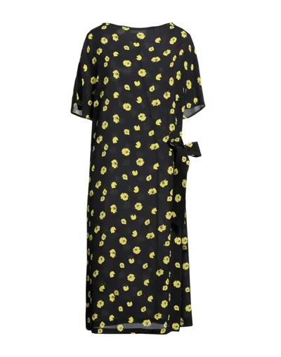 Liviana Conti Midi Dresses In Black