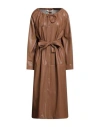 Liviana Conti Woman Midi Dress Camel Size 6 Polyester, Polyurethane