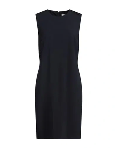 Liviana Conti Woman Midi Dress Midnight Blue Size 10 Viscose, Polyamide, Elastane