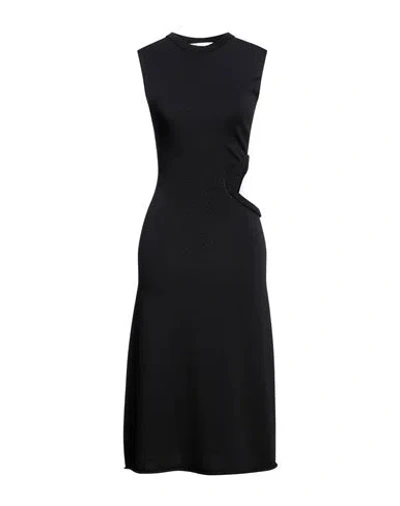 Liviana Conti Woman Midi Dress Midnight Blue Size 12 Viscose, Polyamide
