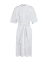 Liviana Conti Woman Midi Dress White Size 8 Cotton, Polyamide, Elastane In White