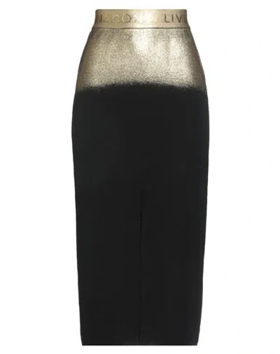 Liviana Conti Woman Midi Skirt Black Size S Virgin Wool