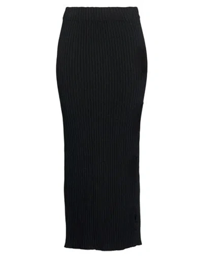 Liviana Conti Woman Midi Skirt Black Size Xl Wool, Polyamide