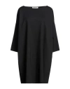 Liviana Conti Woman Mini Dress Black Size S/m Viscose, Polyamide, Elastane
