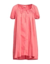 Liviana Conti Woman Mini Dress Pink Size 6 Cotton, Polyamide, Elastane In Pink