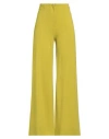 Liviana Conti Woman Pants Lime Green Size 6 Viscose, Polyamide, Elastane