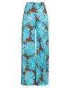 Liviana Conti Woman Pants Azure Size 10 Cotton, Elastane In Blue