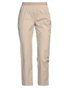 Liviana Conti Woman Pants Beige Size 2 Cotton, Polyamide, Elastane