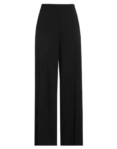Liviana Conti Woman Pants Black Size 8 Viscose, Polyamide, Elastane