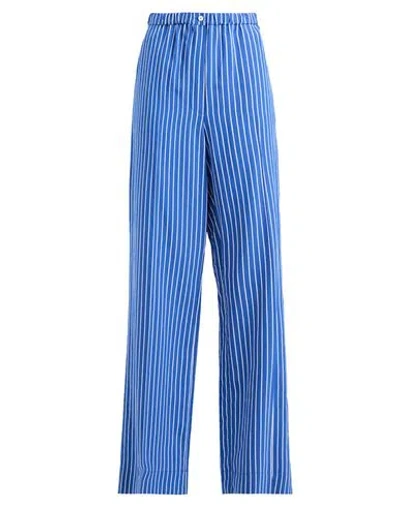 Liviana Conti Woman Pants Blue Size 12 Viscose, Polyamide