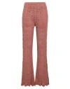 Liviana Conti Woman Pants Brown Size 4 Cotton, Polyamide, Elastane In Brown