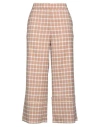 Liviana Conti Woman Pants Camel Size 6 Polyester, Virgin Wool, Elastane In Beige