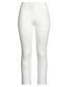 Liviana Conti Woman Pants Cream Size 6 Viscose, Polyamide, Elastane In White