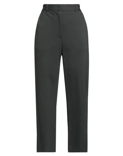 Liviana Conti Woman Pants Dark Green Size 4 Viscose, Polyamide, Elastane