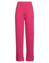 Liviana Conti Stretch Viscose Trousers In Pink
