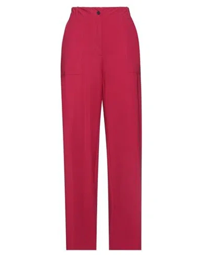 Liviana Conti Woman Pants Garnet Size 6 Polyamide, Elastane In Red